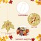 36 Pcs Thanksgiving Maple Ornaments Fall Crafting(Maple,Classic Color)